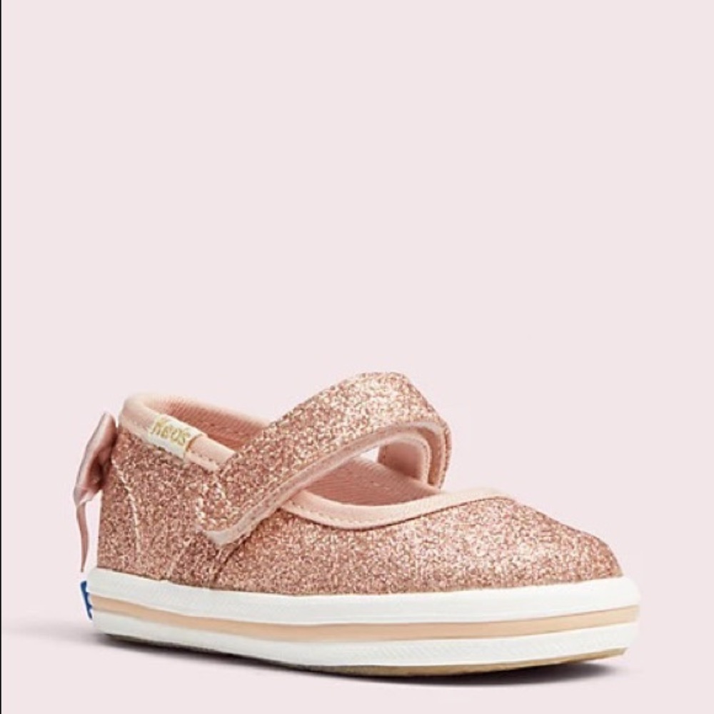 Kate Spade Rose Gold Sneakers